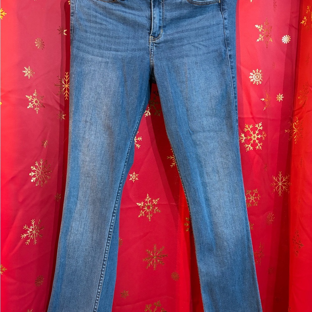 Hollister Women's Straight Leg Blue Jeans
